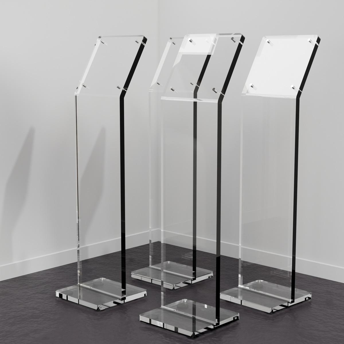 Custom acrylic display fabricated by TLA Graphics