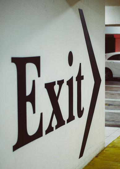 Wayfinding signage system designed by TLA Graphics