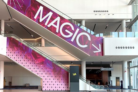 Large custom wall graphics installed by TLA Graphics