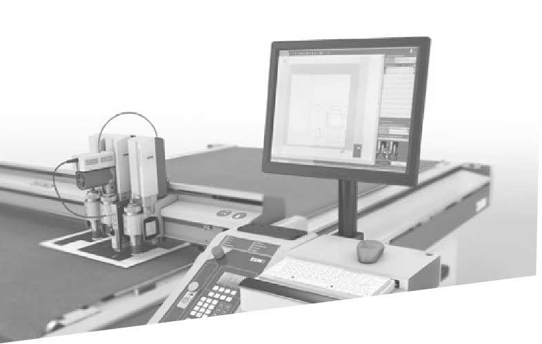 Zund precision cutter at TLA Graphics production facility